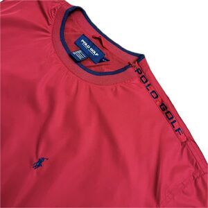 Polo Golf Ralph Lauren Windbreaker Jacket Men XL Performance Cross Body Side Zip